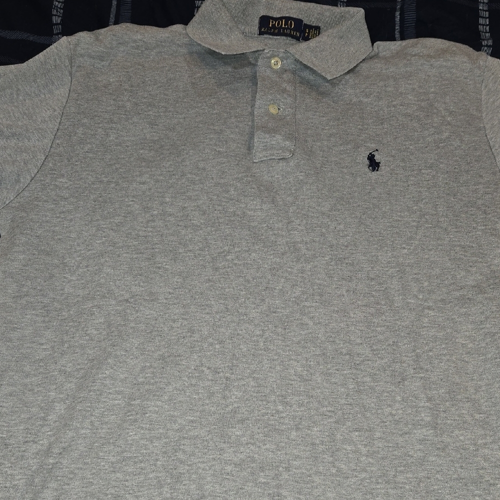 Polo by Ralph Lauren Heather Gray Men's Polo Shirt